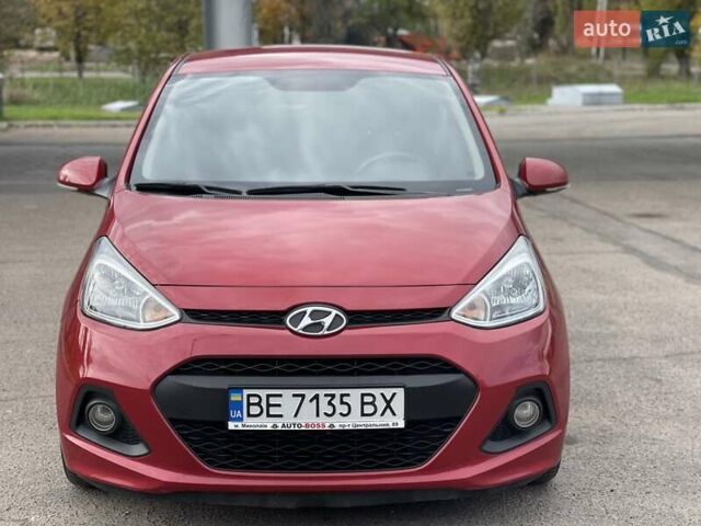 Красный Хендай и10, объемом двигателя 1.2 л и пробегом 103 тыс. км за 8999 $, фото 1 на Automoto.ua
