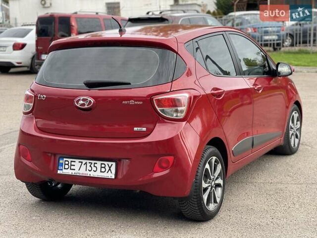 Красный Хендай и10, объемом двигателя 1.2 л и пробегом 103 тыс. км за 8999 $, фото 5 на Automoto.ua