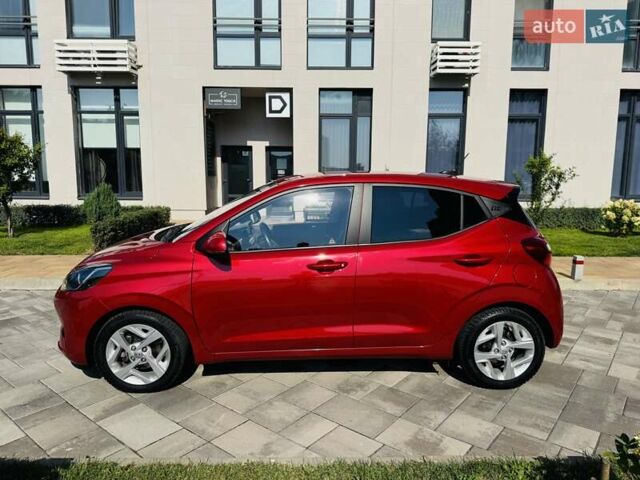 Красный Хендай и10, объемом двигателя 1.2 л и пробегом 17 тыс. км за 14400 $, фото 1 на Automoto.ua