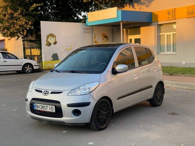 Серый Хендай и10, объемом двигателя 1.1 л и пробегом 205 тыс. км за 4050 $, фото 1 на Automoto.ua