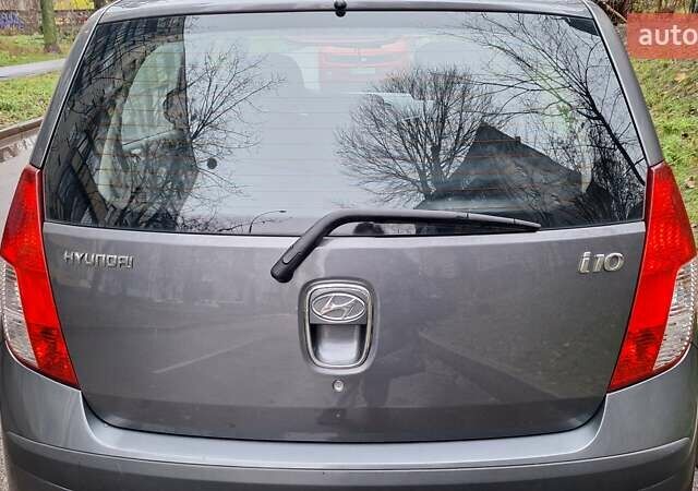 Серый Хендай и10, объемом двигателя 1.09 л и пробегом 111 тыс. км за 4800 $, фото 8 на Automoto.ua