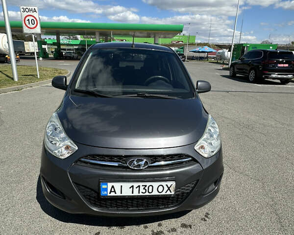 Серый Хендай и10, объемом двигателя 1.25 л и пробегом 152 тыс. км за 6700 $, фото 2 на Automoto.ua