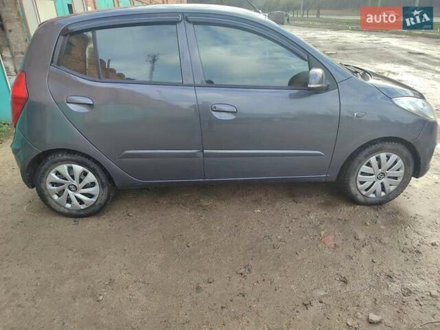 Сірий Хендай і10, об'ємом двигуна 1.09 л та пробігом 120 тис. км за 6200 $, фото 1 на Automoto.ua