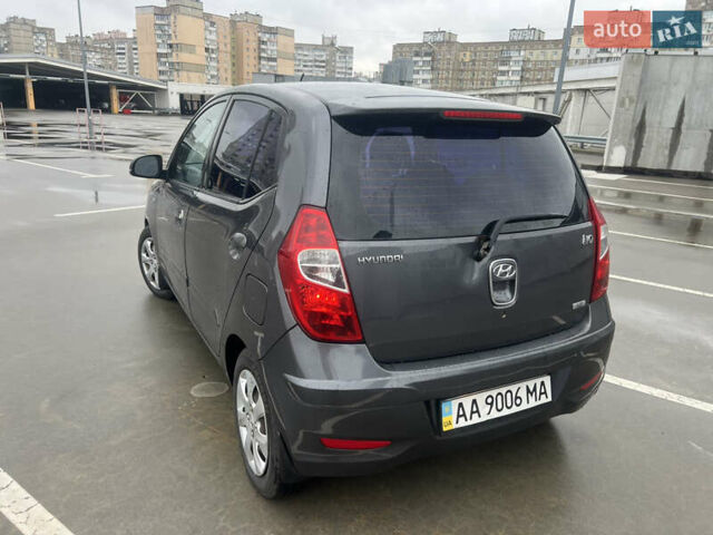 Серый Хендай и10, объемом двигателя 1.25 л и пробегом 240 тыс. км за 5600 $, фото 12 на Automoto.ua