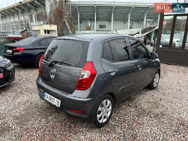 Серый Хендай и10, объемом двигателя 1.09 л и пробегом 159 тыс. км за 5400 $, фото 6 на Automoto.ua