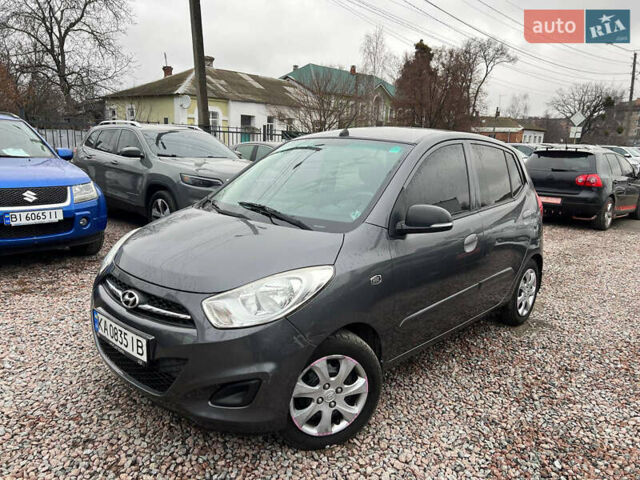 Серый Хендай и10, объемом двигателя 1.09 л и пробегом 159 тыс. км за 5400 $, фото 1 на Automoto.ua