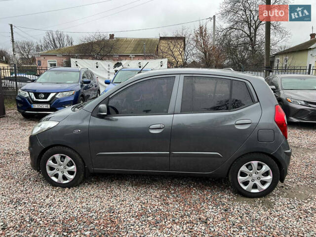 Серый Хендай и10, объемом двигателя 1.09 л и пробегом 159 тыс. км за 5400 $, фото 3 на Automoto.ua