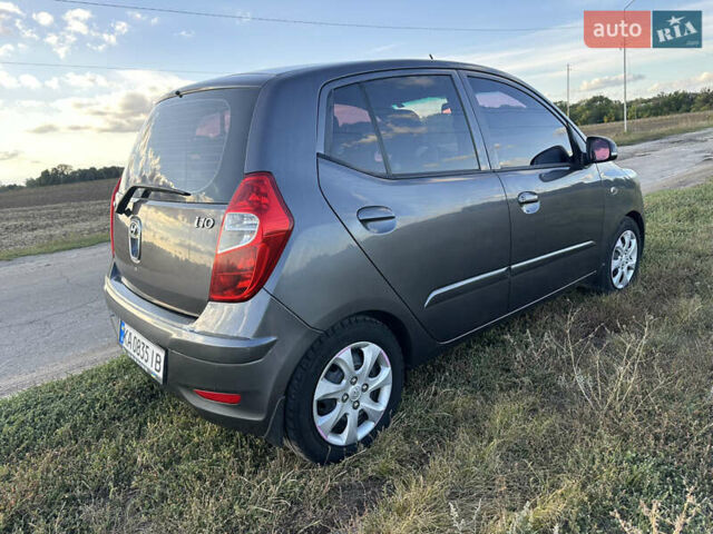 Сірий Хендай і10, об'ємом двигуна 1.09 л та пробігом 157 тис. км за 5400 $, фото 7 на Automoto.ua