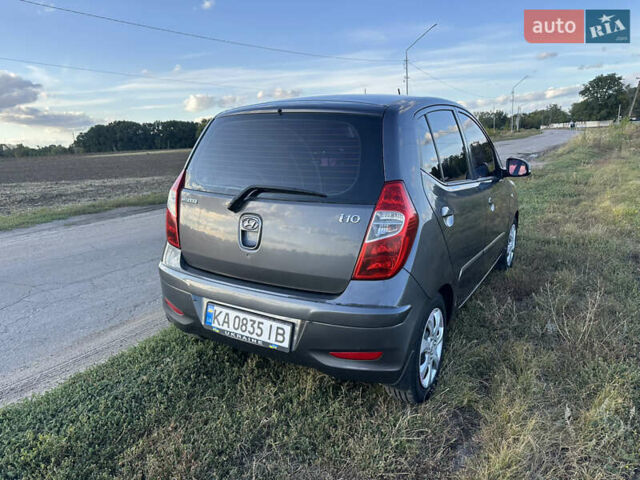 Сірий Хендай і10, об'ємом двигуна 1.09 л та пробігом 157 тис. км за 5400 $, фото 8 на Automoto.ua