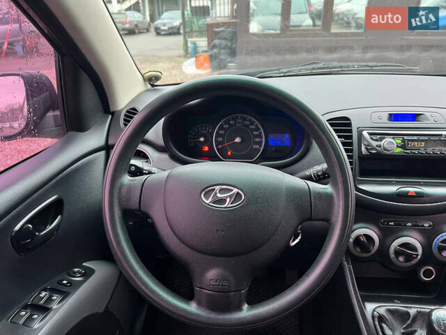 Серый Хендай и10, объемом двигателя 1.09 л и пробегом 159 тыс. км за 5400 $, фото 14 на Automoto.ua