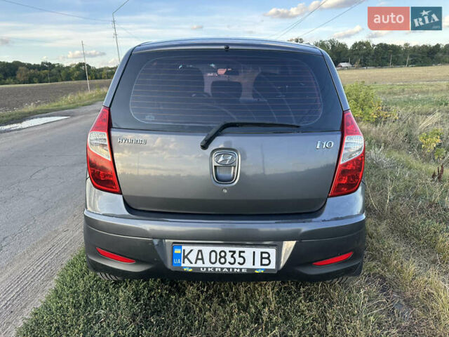 Сірий Хендай і10, об'ємом двигуна 1.09 л та пробігом 157 тис. км за 5400 $, фото 14 на Automoto.ua