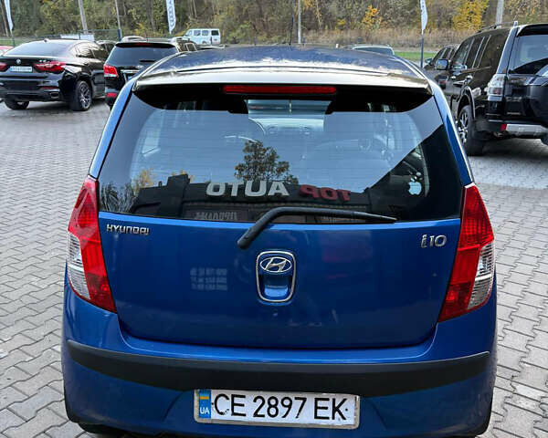 Синий Хендай и10, объемом двигателя 1.09 л и пробегом 225 тыс. км за 3150 $, фото 3 на Automoto.ua