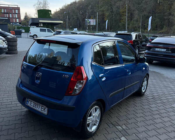 Синий Хендай и10, объемом двигателя 1.09 л и пробегом 225 тыс. км за 3150 $, фото 4 на Automoto.ua