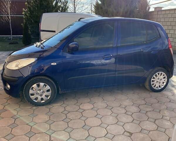 Синій Хендай і10, об'ємом двигуна 1.25 л та пробігом 127 тис. км за 4400 $, фото 3 на Automoto.ua