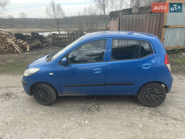 Синий Хендай и10, объемом двигателя 1.12 л и пробегом 147 тыс. км за 4500 $, фото 3 на Automoto.ua
