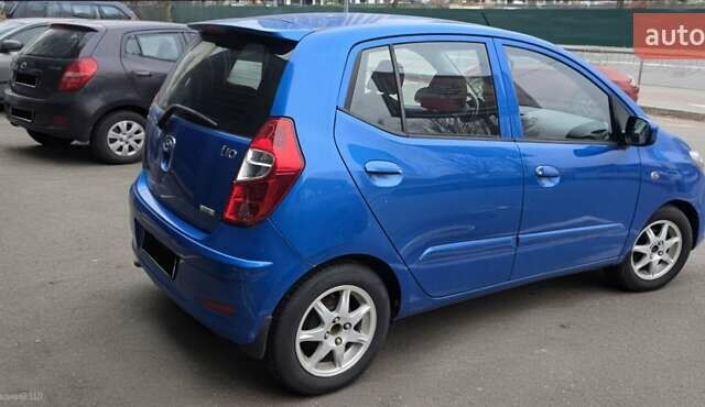 Синий Хендай и10, объемом двигателя 1.25 л и пробегом 133 тыс. км за 6000 $, фото 8 на Automoto.ua