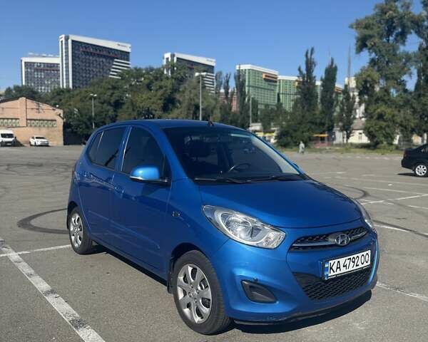 Синий Хендай и10, объемом двигателя 1.09 л и пробегом 115 тыс. км за 6500 $, фото 5 на Automoto.ua