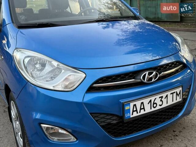 Синий Хендай и10, объемом двигателя 1.2 л и пробегом 84 тыс. км за 6900 $, фото 3 на Automoto.ua