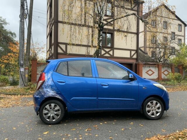 Хендай и10 2011 в Киеве на Automoto.ua Синий Хендай и10, объемом двигателя 1.2 л и пробегом 83 тыс. км за 4750 $, фото 4 на Automoto.ua
