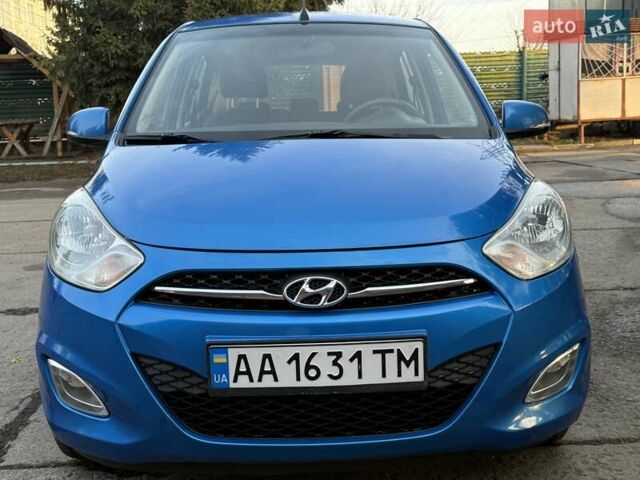 Синий Хендай и10, объемом двигателя 1.2 л и пробегом 84 тыс. км за 6900 $, фото 4 на Automoto.ua