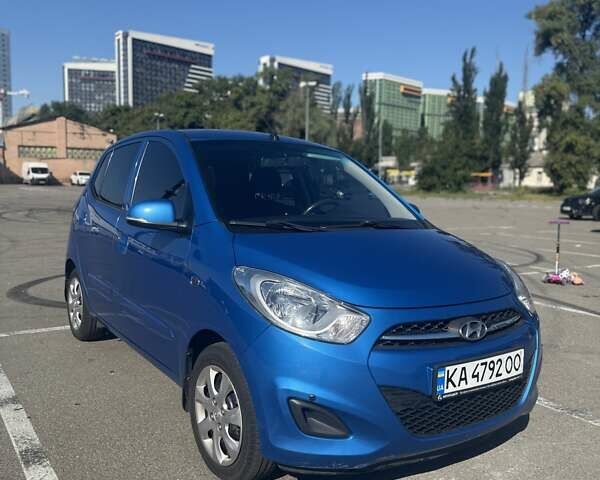 Синий Хендай и10, объемом двигателя 1.09 л и пробегом 115 тыс. км за 6500 $, фото 1 на Automoto.ua