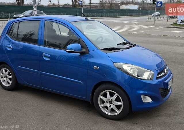 Синий Хендай и10, объемом двигателя 1.25 л и пробегом 133 тыс. км за 6000 $, фото 5 на Automoto.ua