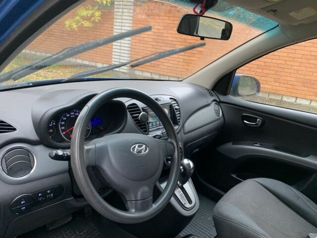 Хендай и10 2011 в Киеве на Automoto.ua Синий Хендай и10, объемом двигателя 1.2 л и пробегом 83 тыс. км за 4750 $, фото 6 на Automoto.ua