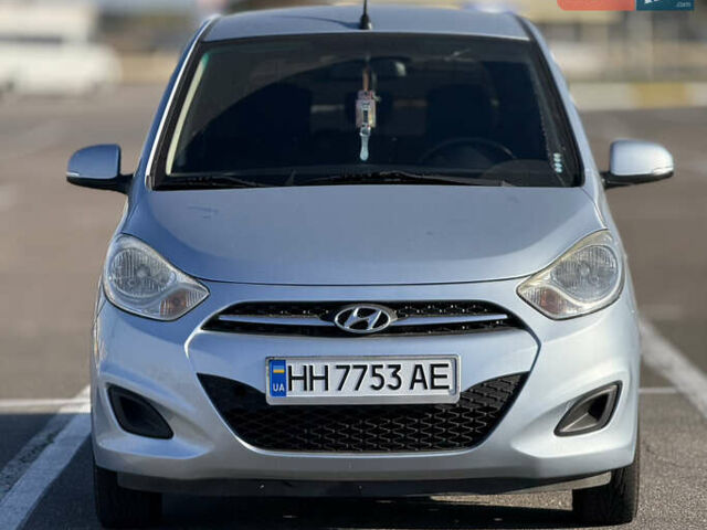 Синий Хендай и10, объемом двигателя 1.2 л и пробегом 118 тыс. км за 5000 $, фото 1 на Automoto.ua