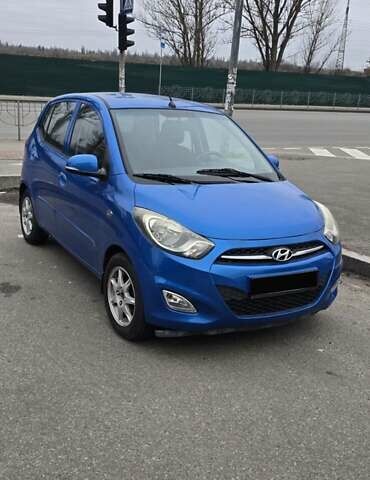 Синий Хендай и10, объемом двигателя 1.25 л и пробегом 133 тыс. км за 6000 $, фото 2 на Automoto.ua