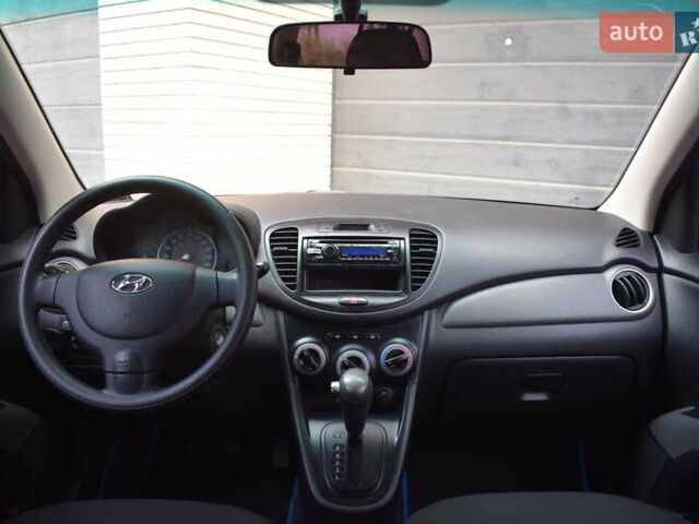 Синий Хендай и10, объемом двигателя 1.1 л и пробегом 83 тыс. км за 6350 $, фото 8 на Automoto.ua