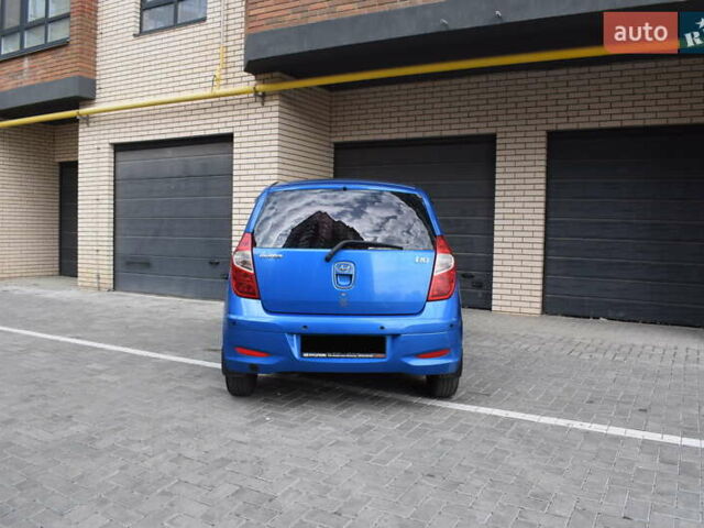 Синий Хендай и10, объемом двигателя 1.1 л и пробегом 83 тыс. км за 6350 $, фото 4 на Automoto.ua