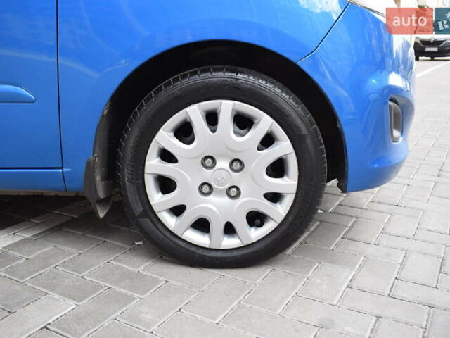 Синий Хендай и10, объемом двигателя 1.1 л и пробегом 83 тыс. км за 6350 $, фото 9 на Automoto.ua