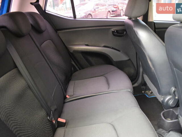 Синий Хендай и10, объемом двигателя 1.1 л и пробегом 83 тыс. км за 6350 $, фото 7 на Automoto.ua