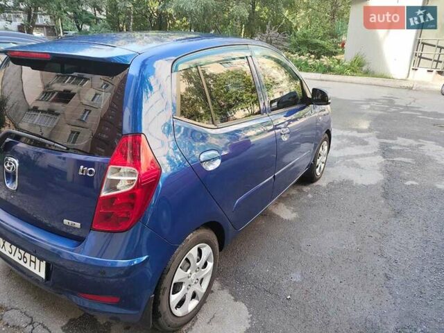Синій Хендай і10, об'ємом двигуна 1.25 л та пробігом 125 тис. км за 6800 $, фото 1 на Automoto.ua