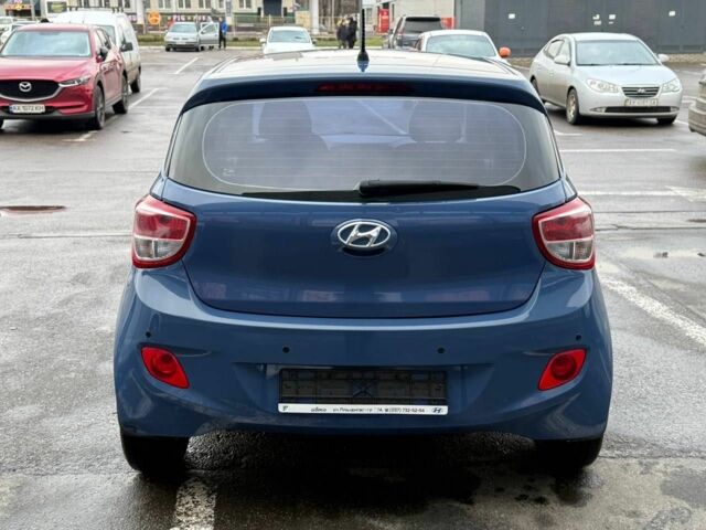 Синій Хендай і10, об'ємом двигуна 1.2 л та пробігом 86 тис. км за 8300 $, фото 4 на Automoto.ua