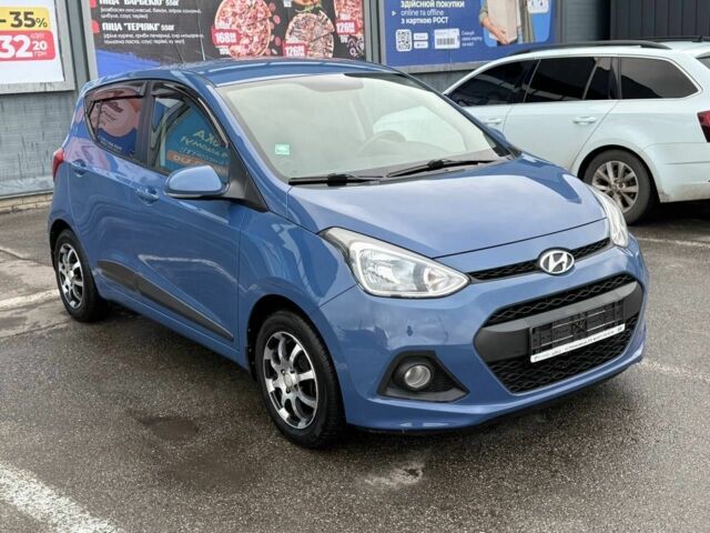 Синій Хендай і10, об'ємом двигуна 1.2 л та пробігом 86 тис. км за 8300 $, фото 7 на Automoto.ua