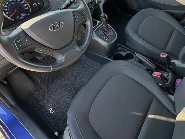 Синий Хендай и10, объемом двигателя 1.2 л и пробегом 49 тыс. км за 5450 $, фото 6 на Automoto.ua