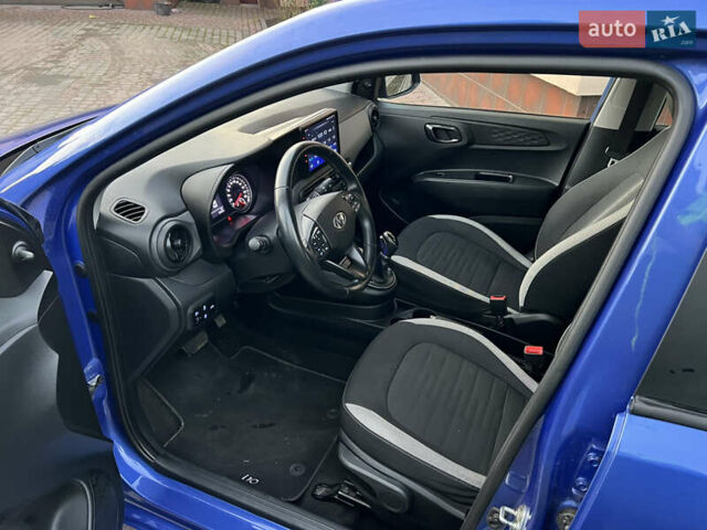 Синий Хендай и10, объемом двигателя 1 л и пробегом 52 тыс. км за 12500 $, фото 22 на Automoto.ua