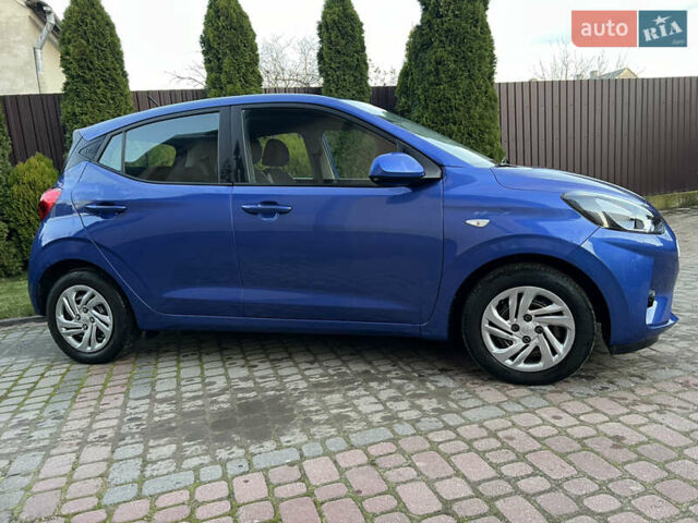 Синий Хендай и10, объемом двигателя 1 л и пробегом 52 тыс. км за 12500 $, фото 12 на Automoto.ua