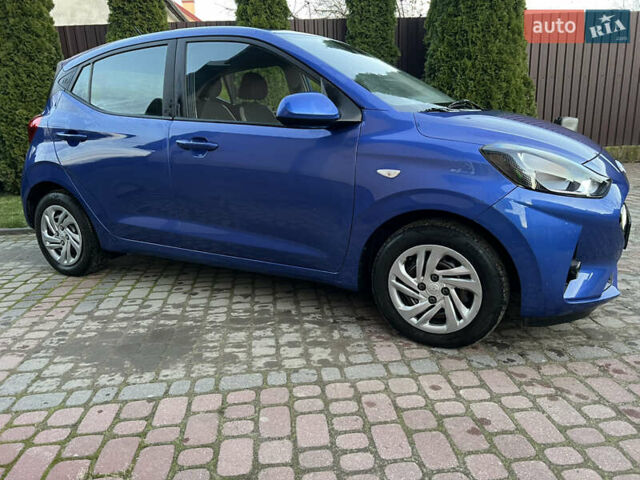 Синий Хендай и10, объемом двигателя 1 л и пробегом 52 тыс. км за 12500 $, фото 11 на Automoto.ua