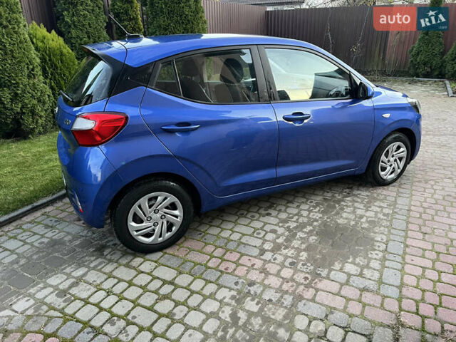 Синий Хендай и10, объемом двигателя 1 л и пробегом 52 тыс. км за 12500 $, фото 13 на Automoto.ua