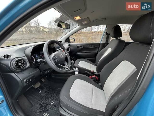 Синий Хендай и10, объемом двигателя 1.2 л и пробегом 97 тыс. км за 13300 $, фото 5 на Automoto.ua