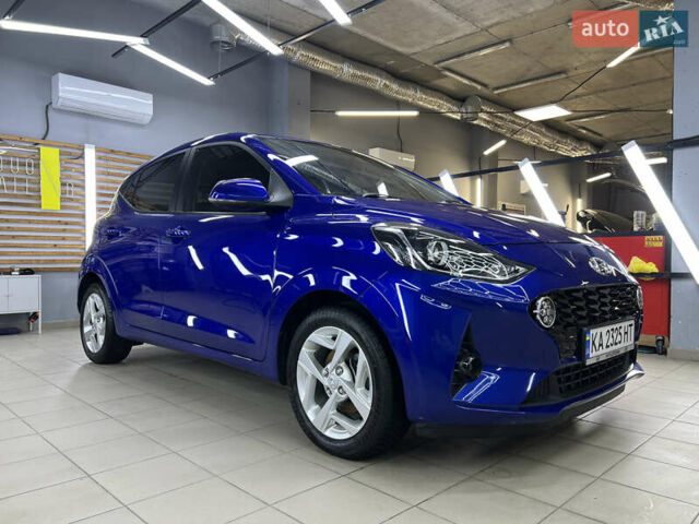 Синий Хендай и10, объемом двигателя 1.2 л и пробегом 33 тыс. км за 14800 $, фото 6 на Automoto.ua