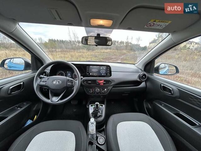 Синий Хендай и10, объемом двигателя 1.2 л и пробегом 97 тыс. км за 13300 $, фото 7 на Automoto.ua