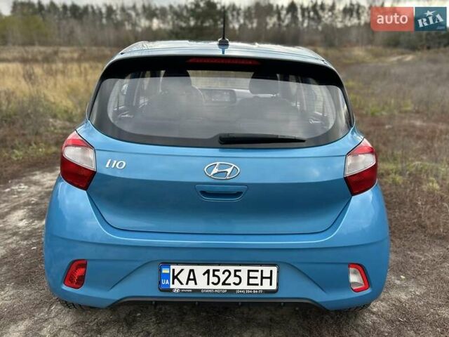 Синий Хендай и10, объемом двигателя 1.2 л и пробегом 97 тыс. км за 13300 $, фото 1 на Automoto.ua