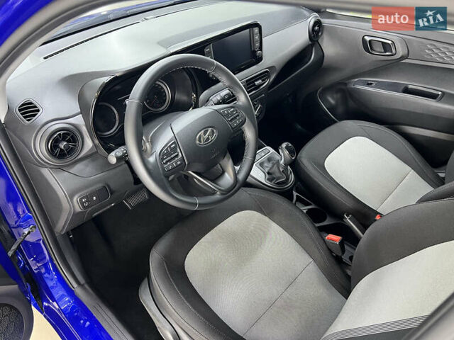 Синий Хендай и10, объемом двигателя 1.2 л и пробегом 33 тыс. км за 14800 $, фото 17 на Automoto.ua