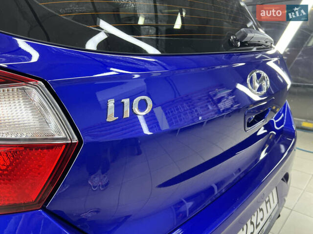 Синий Хендай и10, объемом двигателя 1.2 л и пробегом 33 тыс. км за 14800 $, фото 5 на Automoto.ua