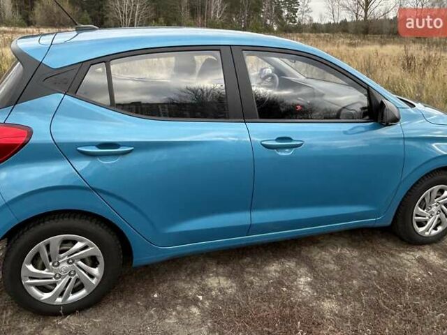 Синий Хендай и10, объемом двигателя 1.2 л и пробегом 97 тыс. км за 13300 $, фото 2 на Automoto.ua