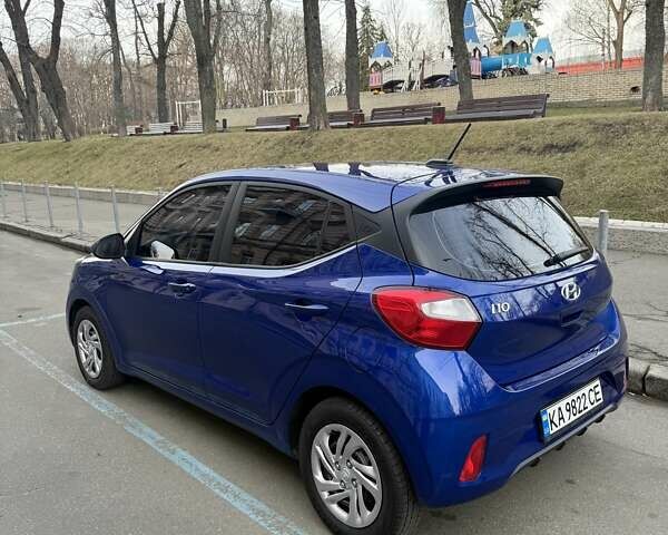 Синій Хендай і10, об'ємом двигуна 1.2 л та пробігом 61 тис. км за 12300 $, фото 8 на Automoto.ua