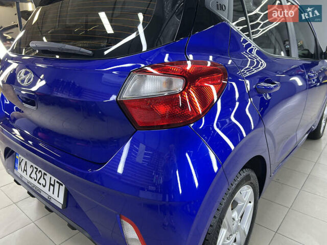 Синий Хендай и10, объемом двигателя 1.2 л и пробегом 33 тыс. км за 14800 $, фото 9 на Automoto.ua